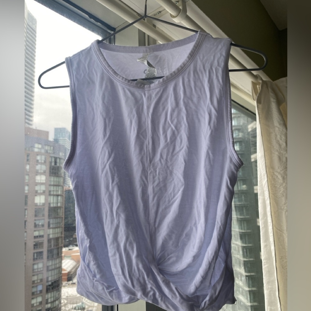Alo white sleeveless